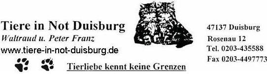Tiere in Not Duisburg